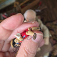 Load image into Gallery viewer, Geppetto and Pinocchio Puppet OOAK Clay Dollhouse Doll Figures 1:12 Scale