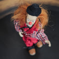 Load image into Gallery viewer, Vintage Artisan Porcelain Clown Dollhouse Doll Circus Character Figure