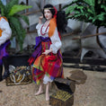 Load image into Gallery viewer, Tish Tierney OOAK Beautiful Gypsy Woman Porcelain Dollhouse Doll 1:12 Scale