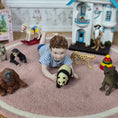 Load image into Gallery viewer, Porcelain Tummy-Laying Little Boy Dollhouse Doll Artisan Unsigned OOAK