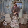 Load image into Gallery viewer, RESERVED FOR TORRIE C Marcia Backstrom Original Doll High Society Lady Opal Necklace & Dog on Leash