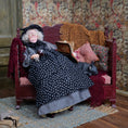Load image into Gallery viewer, RESERVED FOR JOE Julie Campbell Sleeping Witch with French Bulldog on Sofa