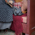 Load image into Gallery viewer, RESERVED FOR JOE Julie Campbell Sleeping Witch with French Bulldog on Sofa