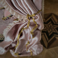 Load image into Gallery viewer, Aurea of Spain Rococo Pink & Gilt Half-Tester Canopy Bed with Painted Panels