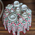 Load image into Gallery viewer, Decorative porcelain table set with Christmas pattern