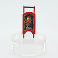 Load image into Gallery viewer, Miniature Christmas Sled – Hand-Painted by Pam Scott on white background