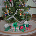 Load image into Gallery viewer, miniature dollhouse wrapped gifts under a tree