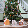 Load image into Gallery viewer, Decorated Christmas tree with gingerbread houses