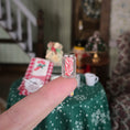Load image into Gallery viewer, Miniature dollhouse candy jar on finger
