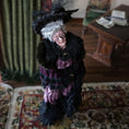 Load image into Gallery viewer, RESERVED FOR RICK: Marcia Backstrom OOAK Victorian Widow Mourning Old Woman Dollhouse Doll