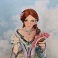 Load image into Gallery viewer, 1:6 Scale Elisa Fenoglio At the Ball Porcelain Art Doll with Stand and Flower Pots