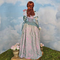 Load image into Gallery viewer, 1:6 Scale Elisa Fenoglio At the Ball Porcelain Art Doll with Stand and Flower Pots