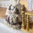 Load image into Gallery viewer, Stacy Hoffman doll, close up of enamel flowers