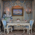 Load image into Gallery viewer, Decorative doll in a vintage-style room with ornate furniture and wall decorations.