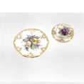 Load image into Gallery viewer, 3-piece setting, plums, Miyuki Nagashima