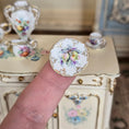 Load image into Gallery viewer, hand painted plums plate on finger, Miyuki Nagashima
