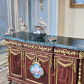 Load image into Gallery viewer, Sterling Silver & Turquoise Miniature Lidded Pot by Elizabeth Whitman