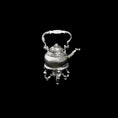 Load image into Gallery viewer, Sterling Silver Victorian Tea Kettle on Stand by Eugene Kupjack