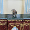 Load image into Gallery viewer, Sterling Silver Victorian Tea Kettle on Stand by Eugene Kupjack