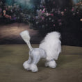 Load image into Gallery viewer, Vintage Miniature White Poodle Dog Figure Artisan Dollhouse Pet
