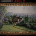 Load image into Gallery viewer, Melissa Wolcott Miniature Oil Painting Mt Rydal Wordsworth Home