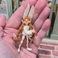 Load image into Gallery viewer, Vintage Cynthia Baron Easter Elf Girl with Bunny Ears and Braids