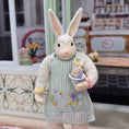 Load image into Gallery viewer, Paris Miniatures France OOAK Lavender Sugar Easter Egg in Painted Metal Basket