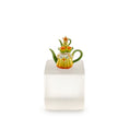 Load image into Gallery viewer, Jacqueline Dunn Scottish Figural Daffodil Teapot Miniature Spring Tea Scene