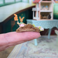 Load image into Gallery viewer, Jacqueline Dunn OOAK Spring Easter Bunny Sculpted Clay Wall Shelf UK