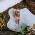 Load image into Gallery viewer, Parisian Pink Easter Bunny Cart with Chocolate Egg & Floral Details