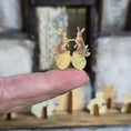 Load image into Gallery viewer, Miniature Antique & Vintage Easter Card Cutouts with Wood Stands (Set of Eight)