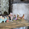 Load image into Gallery viewer, Set of Ten Miniature Vintage and Antique Style Easter Card Cutouts