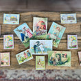Load image into Gallery viewer, Set of Twenty-One Miniature Victorian Easter Greeting Cards