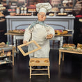 Load image into Gallery viewer, Tomo Tanaka Nunu’s House Bakery Display Table with Glass Case Miniature
