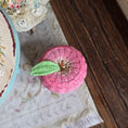 Load image into Gallery viewer, Hand Woven Children's Wicker Apple Basket Storage Piece Dollhouse Miniature OOAK