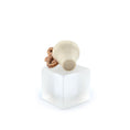 Load image into Gallery viewer, Miniature Seahorse Handle Pitcher by Susan Van Tubbergen
