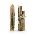 Load image into Gallery viewer, Miniature Nautical Dock Pilings Set Dollhouse Coastal Beach Decor