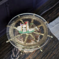Load image into Gallery viewer, Tiny Green Miniature Rickmer Rickmers Barque Model Ship