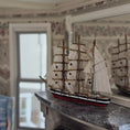 Load image into Gallery viewer, Miniature Seute Deern German Ship Replica with Red-Hull