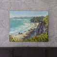 Load image into Gallery viewer, Coastal Cliff Seascape Canvas Impressionist Painting