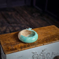 Load image into Gallery viewer, Seashore Sea Turtle Sand & Sea Tide Pool Sculpted Clay Bowl #1