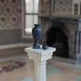 Load image into Gallery viewer, Vince Stapleton Jasperware Covered Urn Dollhouse Miniature 1991