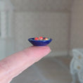 Load image into Gallery viewer, IGMA Susan Van Tubbergen Trompe l'Oeil Majolica Apple Plate