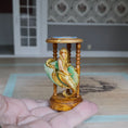 Load image into Gallery viewer, Stunning and RARE Miniature Mermaid Micro-Mosaic Pedestal by Gil Mena