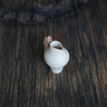 Load image into Gallery viewer, Miniature Seahorse Handle Pitcher by Susan Van Tubbergen