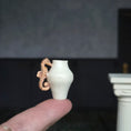 Load image into Gallery viewer, Miniature Seahorse Handle Pitcher by Susan Van Tubbergen