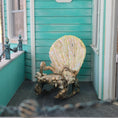 Load image into Gallery viewer, Pamela Goldman Shellwork Rocking Chair Dollhouse Miniature