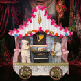 Load image into Gallery viewer, French Jazz Bears New Orleans Circus Wagon Diorama Le Coffre d’Emilie