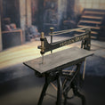 Load image into Gallery viewer, Miniature Provan Oxford Foot Powered Saw Workshop Tool 1:12 Metal