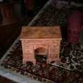 Load image into Gallery viewer, John Hodgson IGMA Miniature Wooden Knee Hole Desk Signed 1985